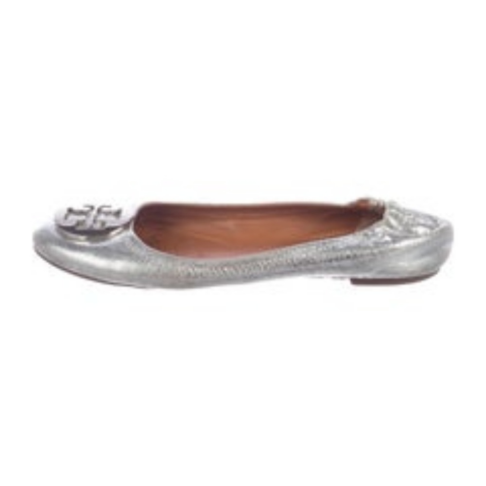 Tory Burch-Reva Leather Flats - Picture 3 of 8